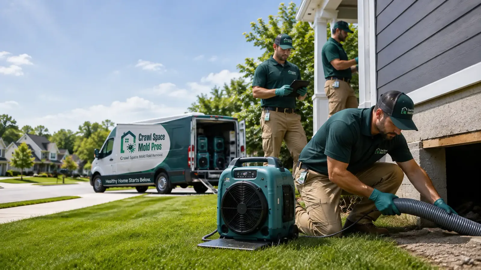 Crawl Space Mold Removal in Rome, IL